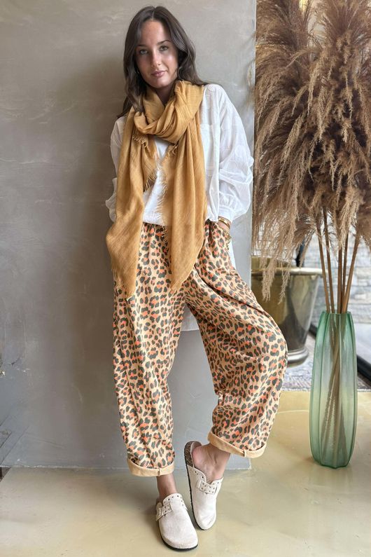 Lagen Zanzibar Seamed Tapered Barrel Pant Tuscan Sun